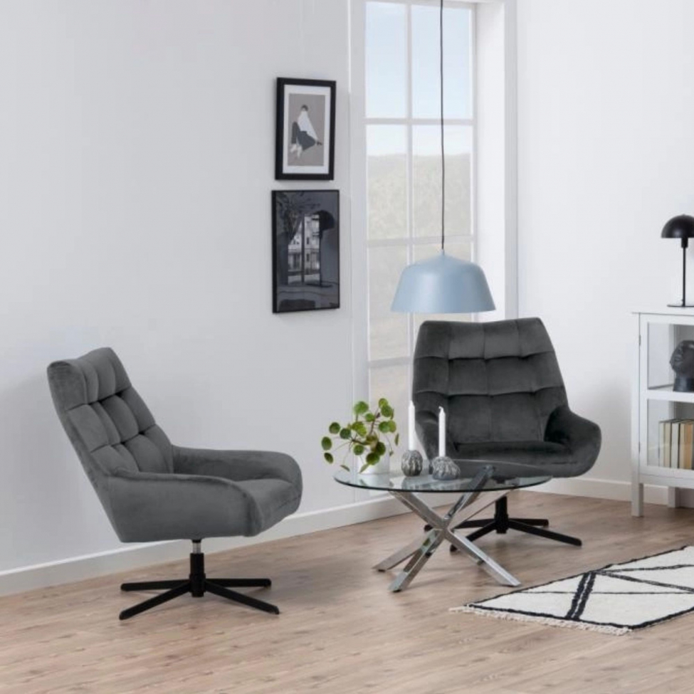 Fåtölj 'Paris' - Grå