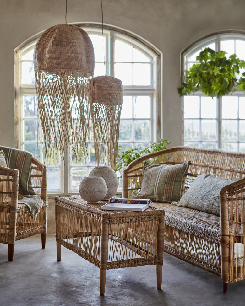 3-pack Lampskärm 'Nest' - Natur