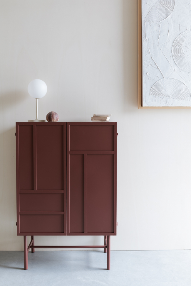 Skåp ‘Davis’ - Röd