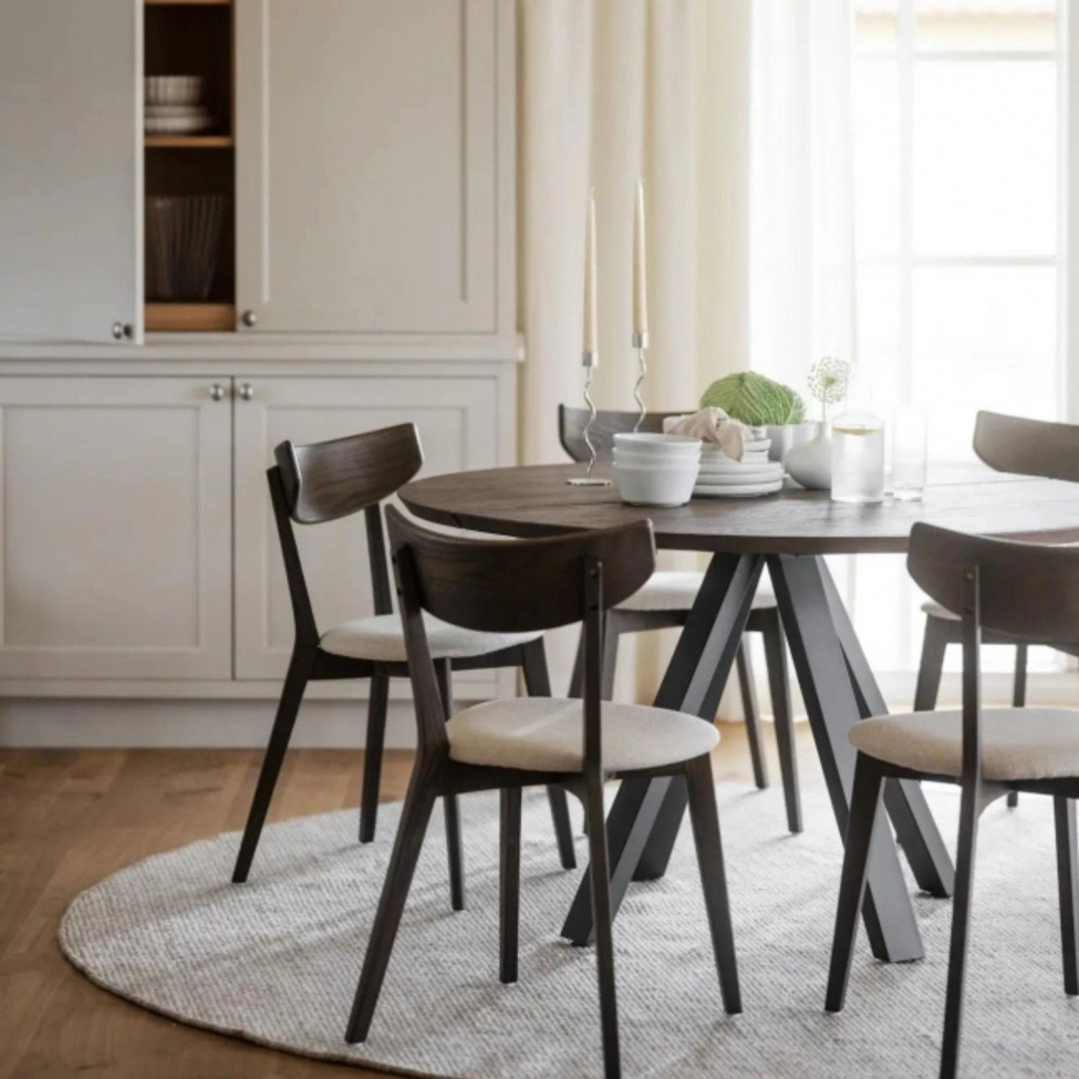 Stol 'Ami' - Brun/ Beige