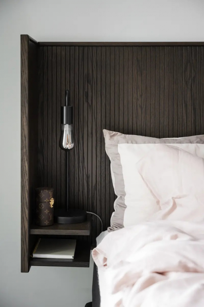 Sänggavel 'Redmond' - Brun