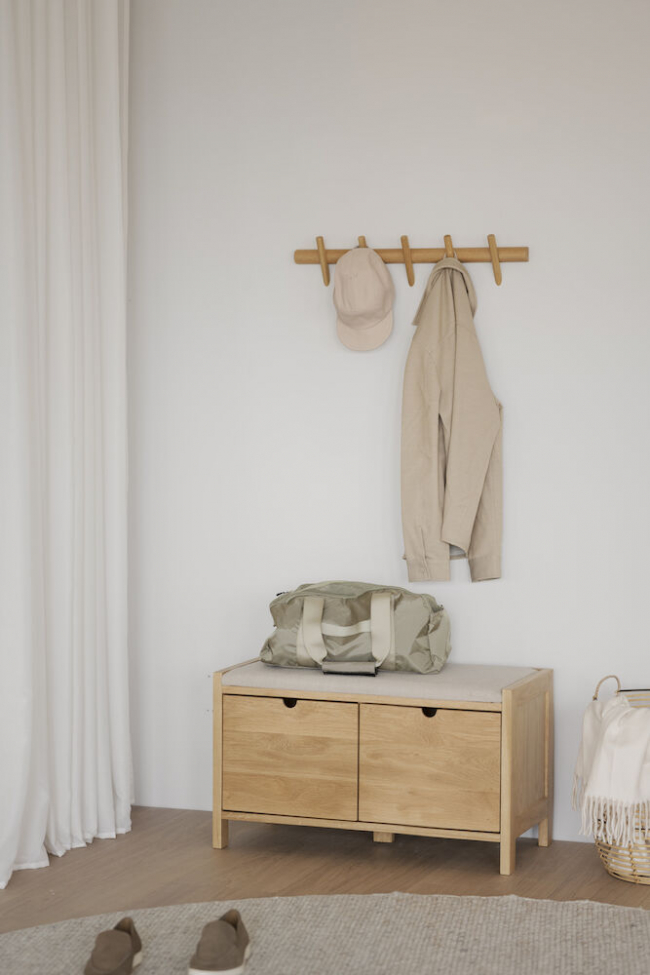 Kroklist 'Hillmond' 65cm - Ek