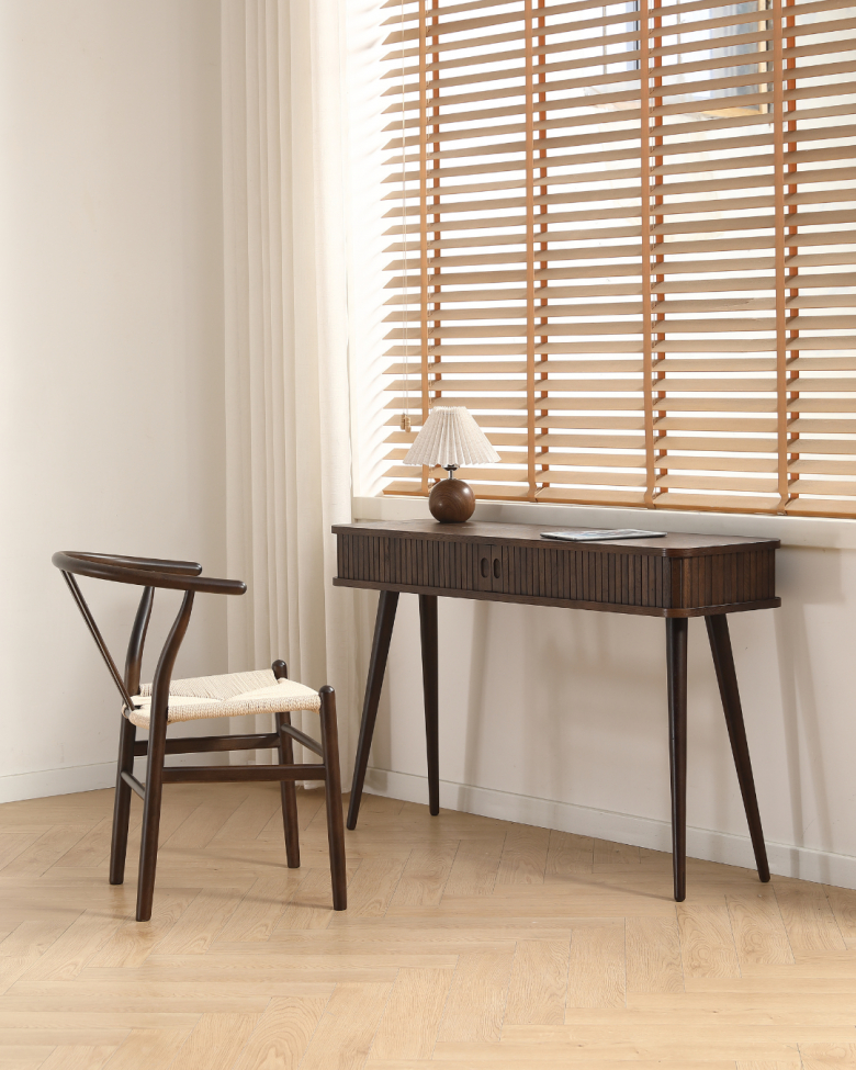 Skrivbord 'Vento' 120 cm - Valnöt