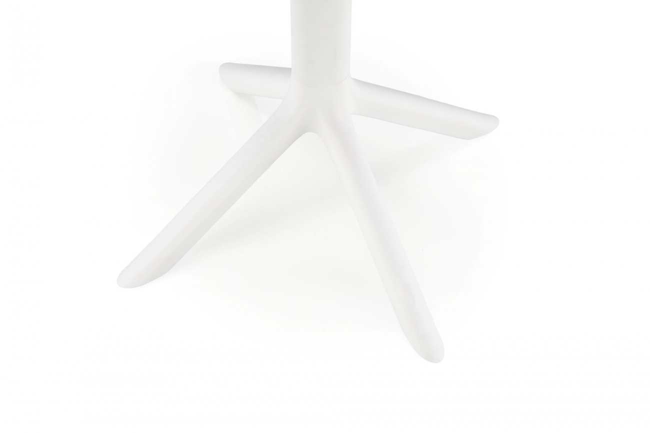 Matbord 'Calvo' Runt 60cm - Vit