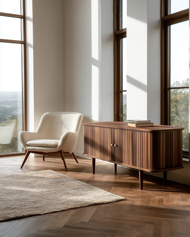 Sidobord 'Torekov' - Valnöt