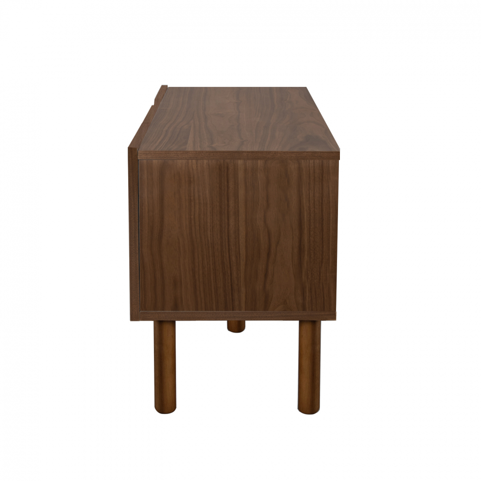 Tv-bänk 'Lövhamn' S - Valnöt