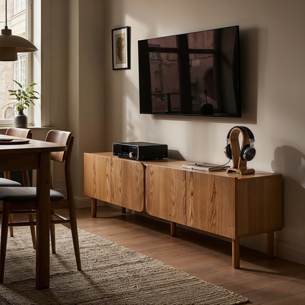 Tv-bänk 'Lövhamn' M - Natur