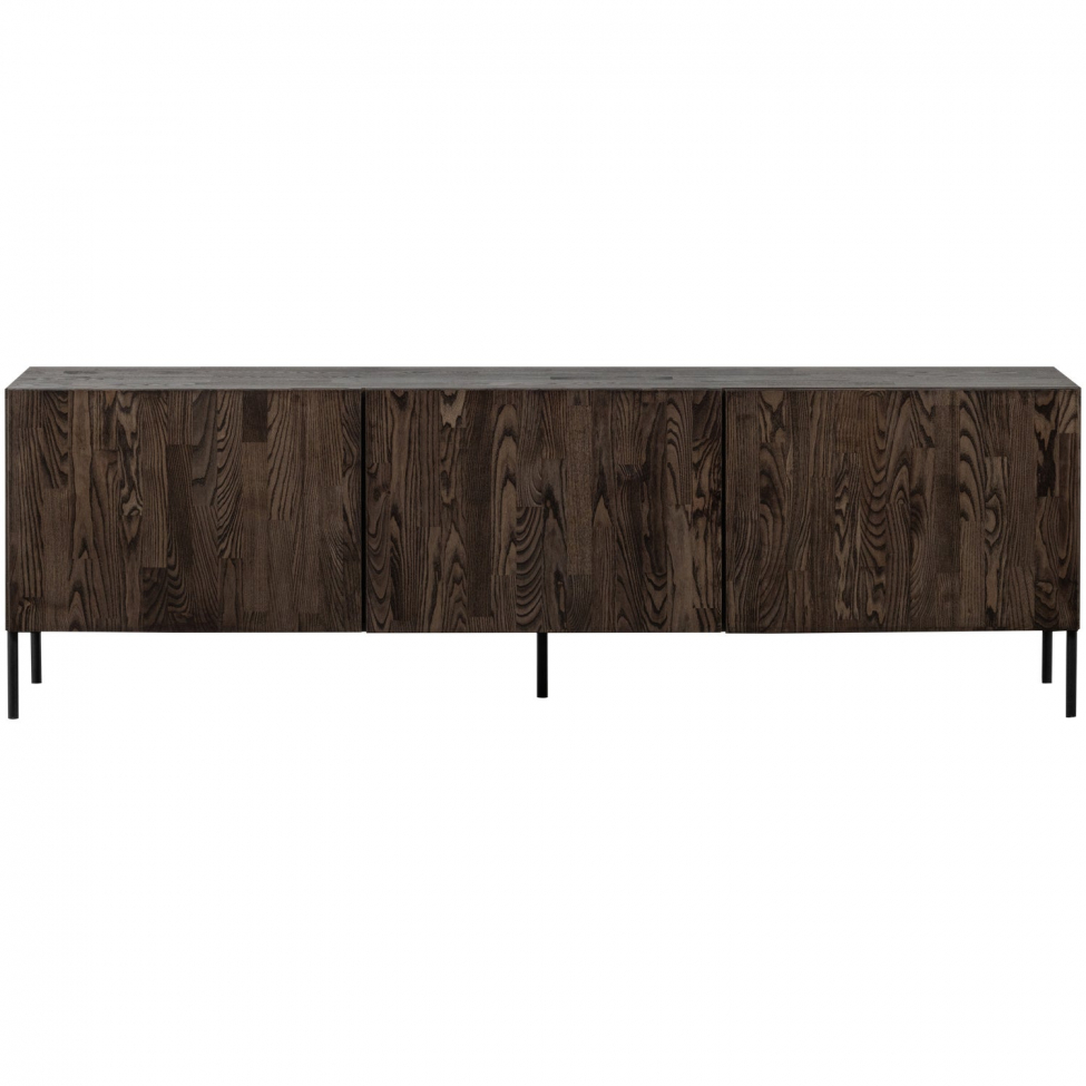 TV-bänk ‘Bono Gravure’ - Askbrun