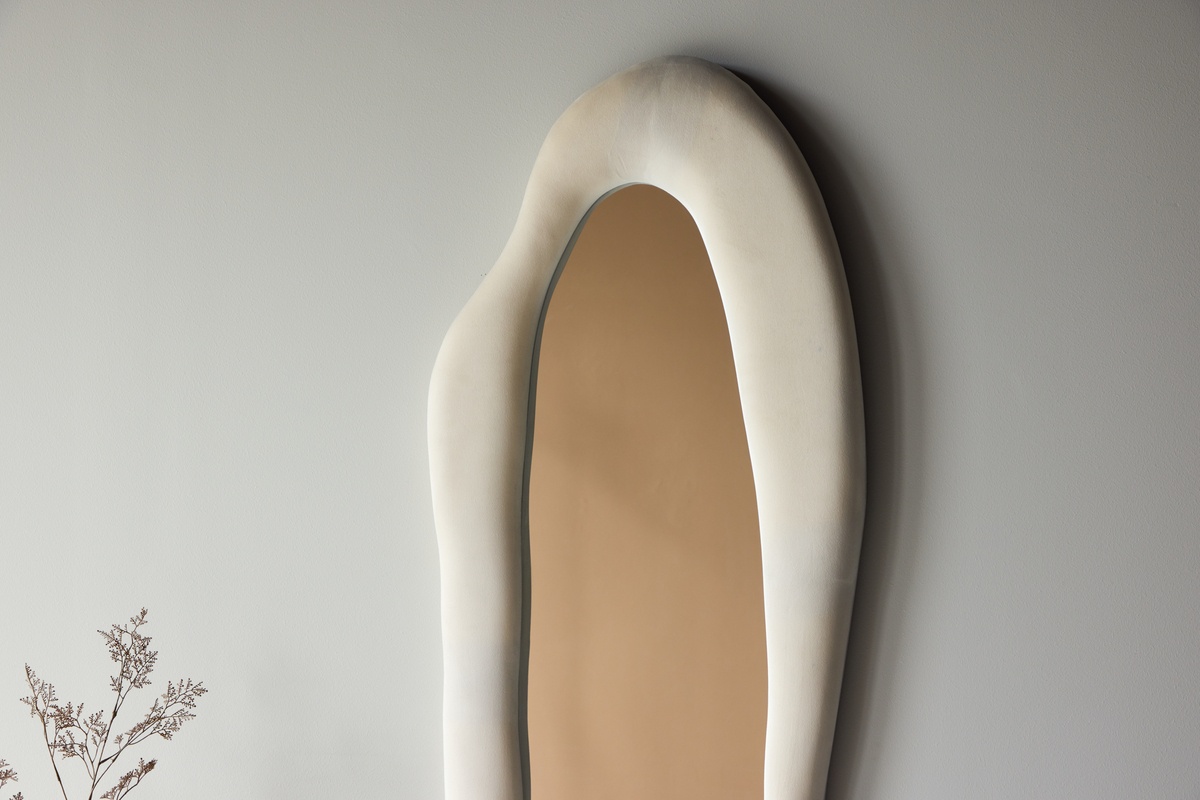 Spegel 'Tundra' - Beige