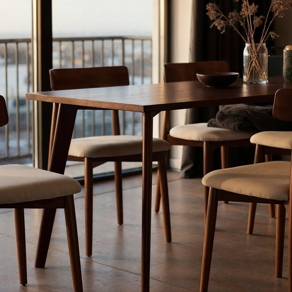 Matbord 'Nordisk' 180x70cm - Valnöt