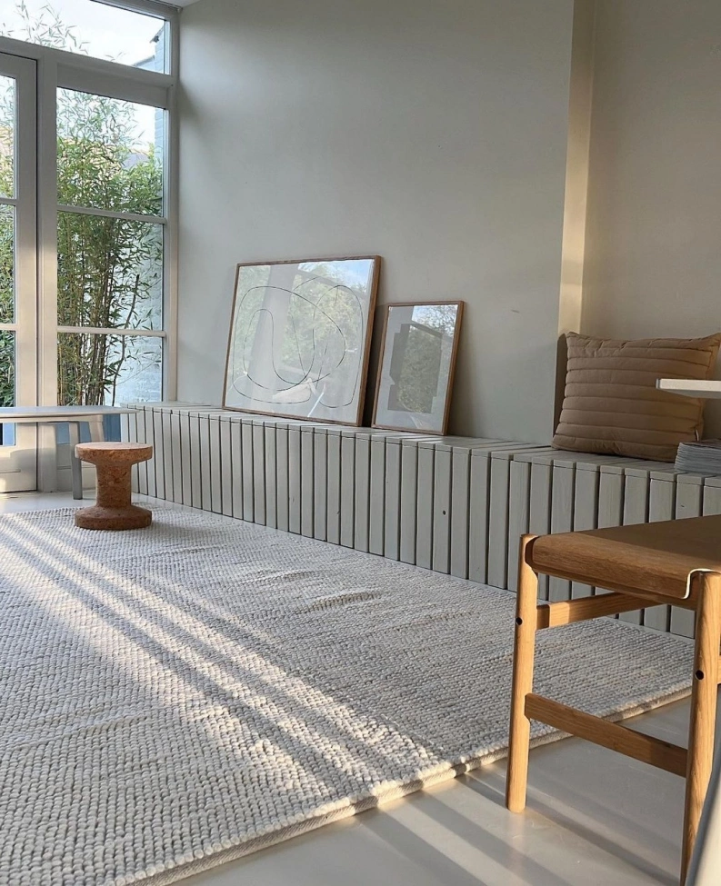 Ullmatta 'Avafors' - Beige