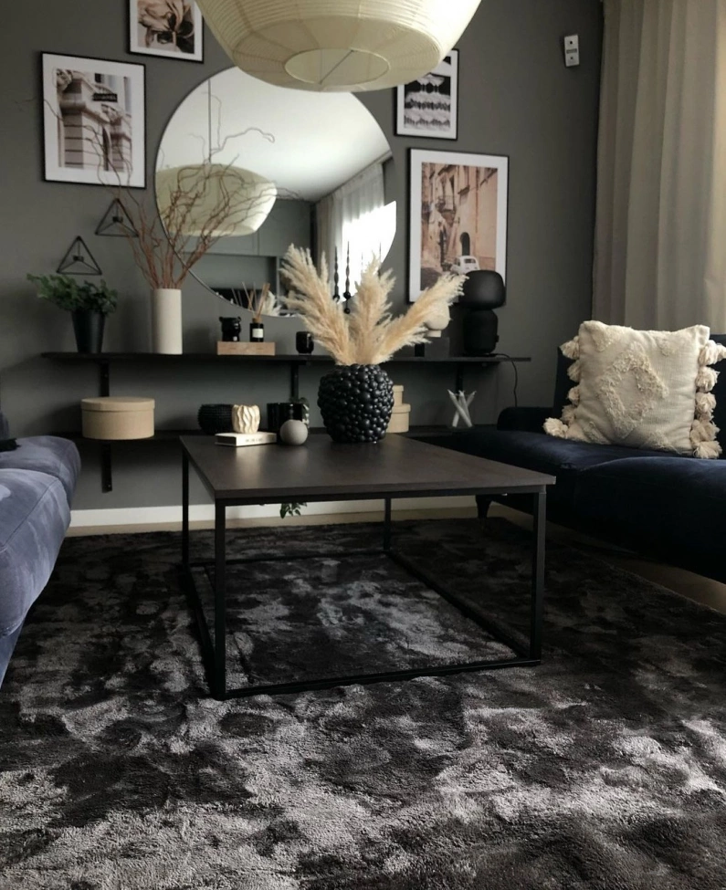 Ryamatta 'Aranga Super Soft' - Antracit