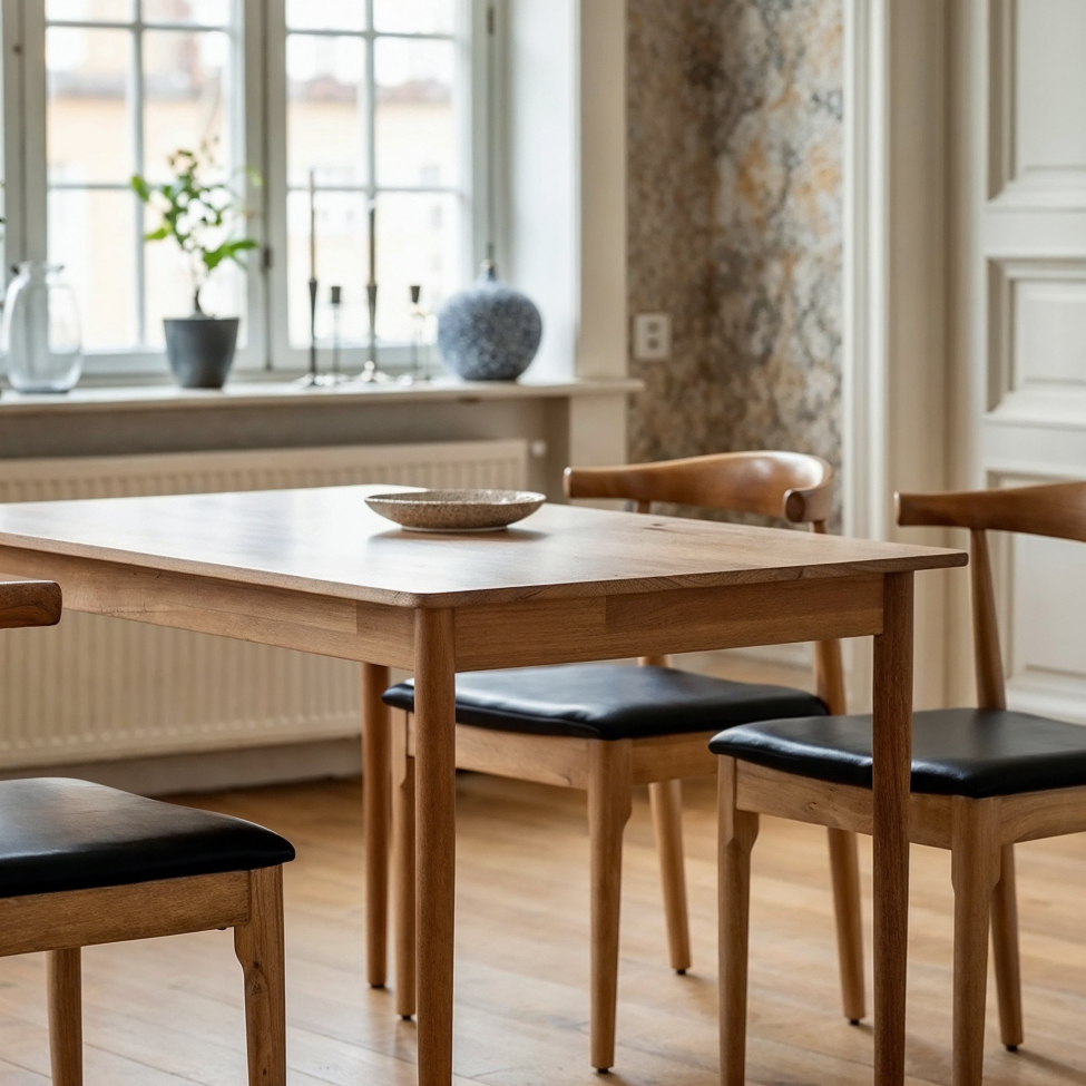 Matbord 'Fager' 135cm - Natur