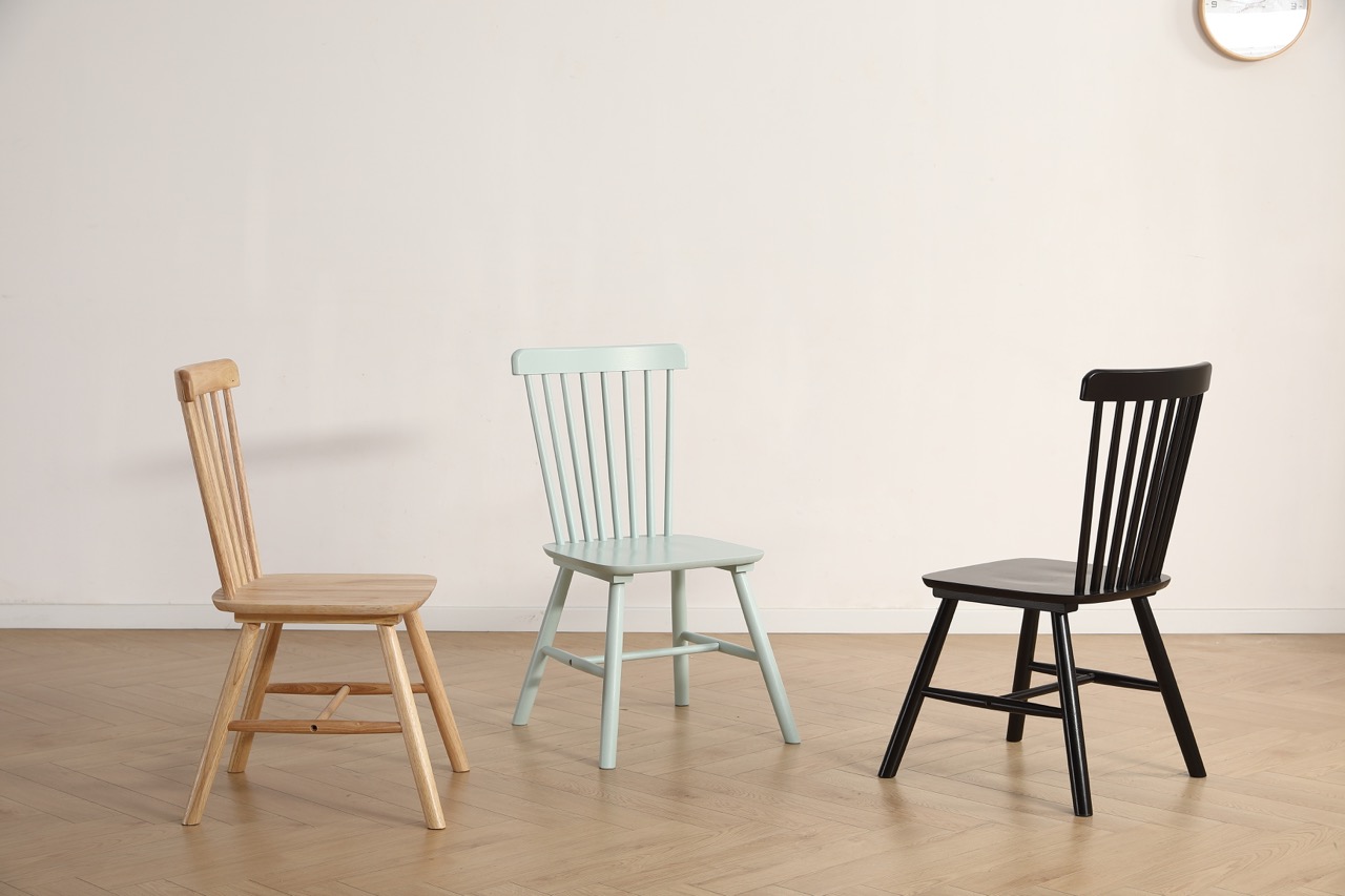 Pinnstol 'Elsa' - Svart