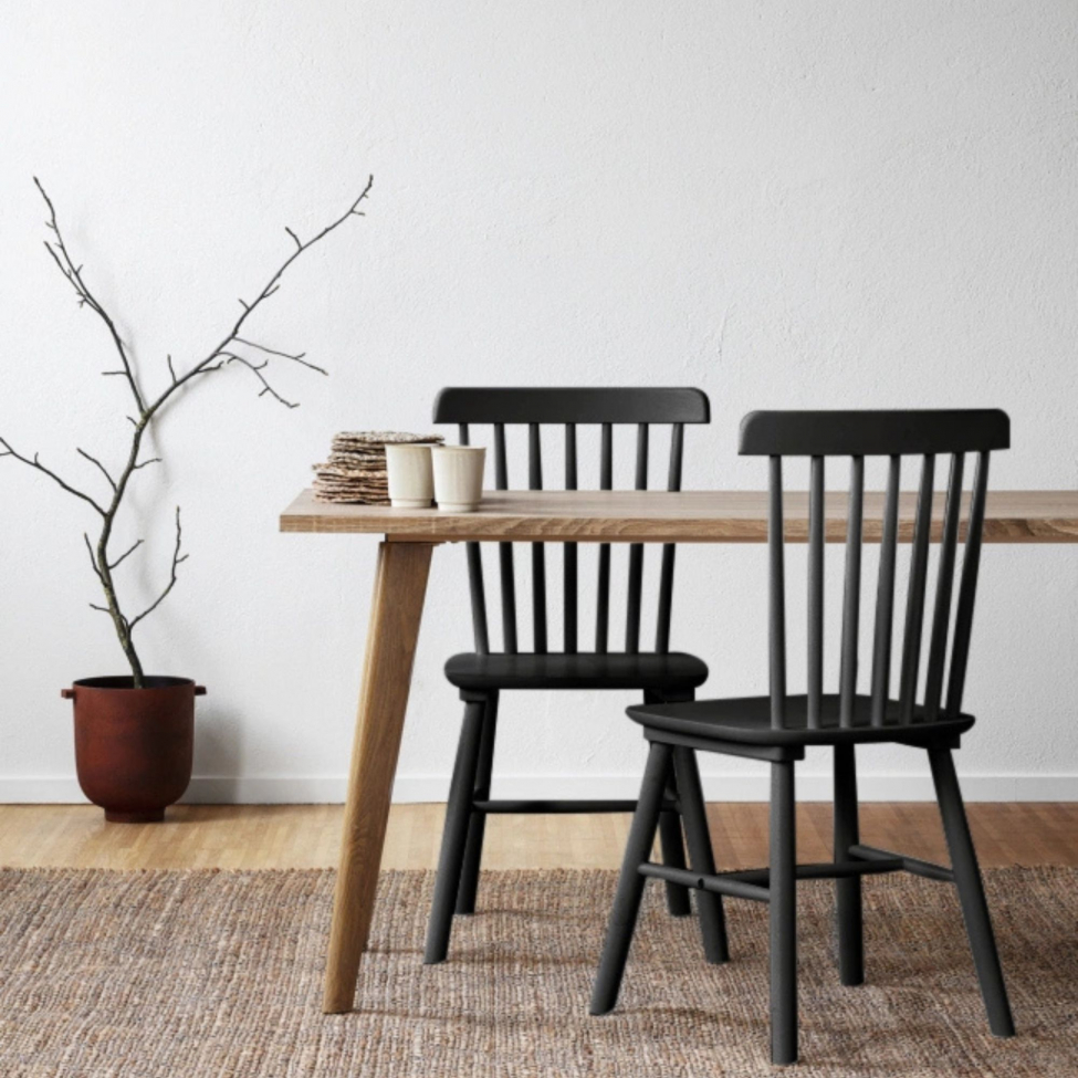 Pinnstol 'Elsa' - Svart