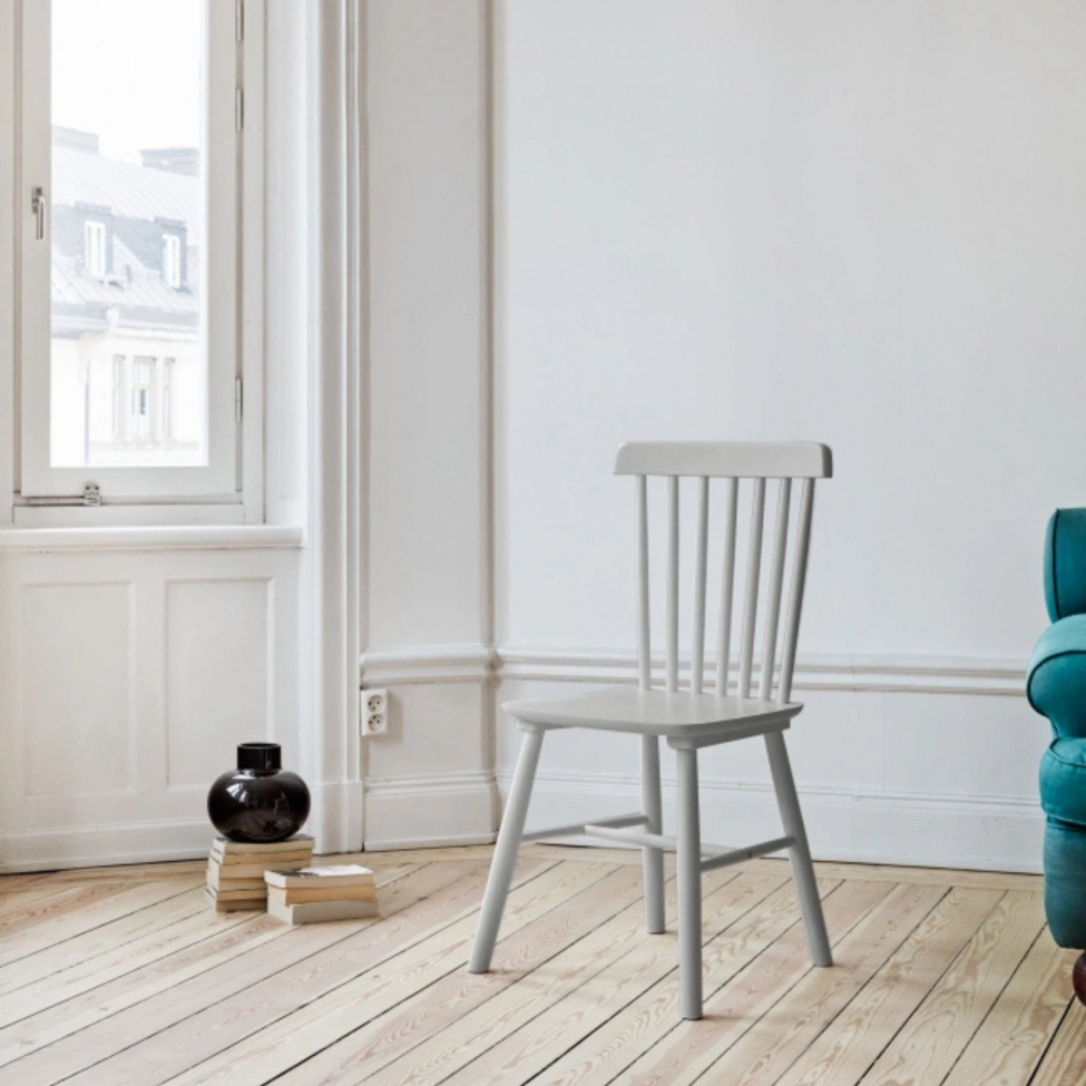 Pinnstol 'Elsa' - Ljusgrå