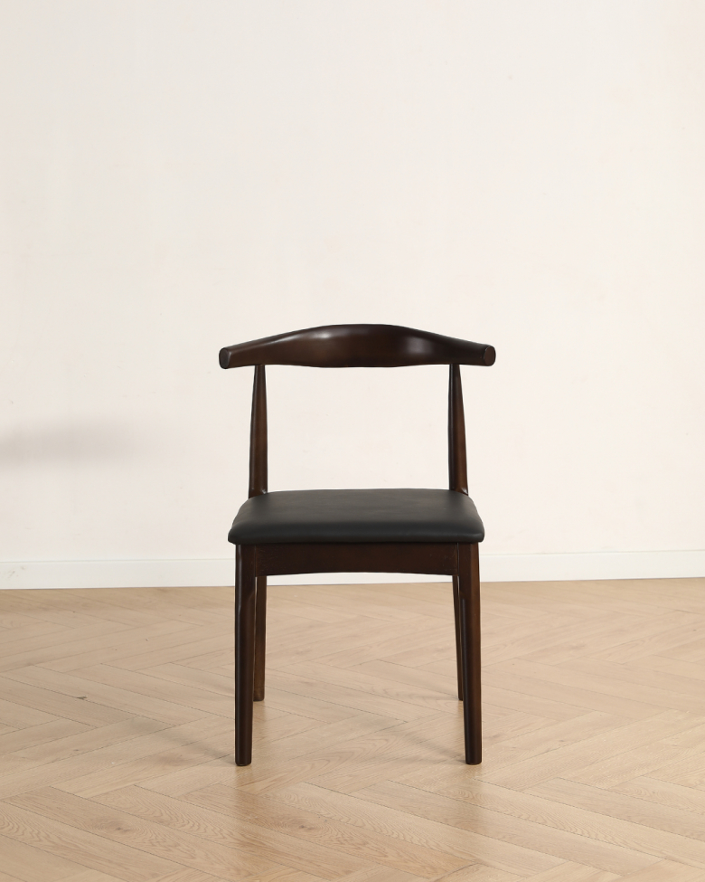 Stol 'Fager' - Valnöt/Svart