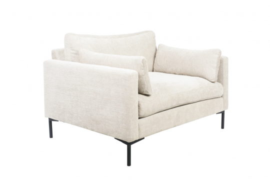 Fåtölj 'Love seat' - Beige