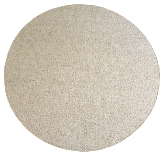 Matta 'Auckland' 250cm rund - beige