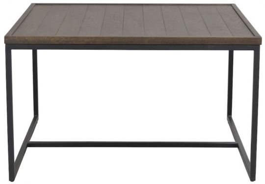 Soffbord 'Deerfield' 80x80cm - Mörk ek
