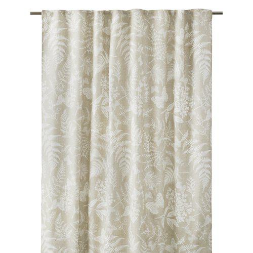 Gardin 'Fern' 2-pack 135x290 - Beige