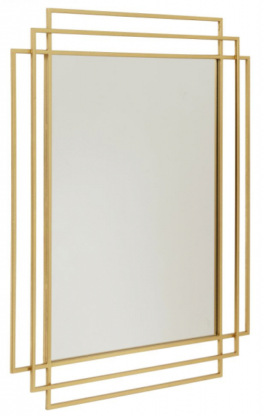 Spegel 'Square' 76x97cm - Guld 