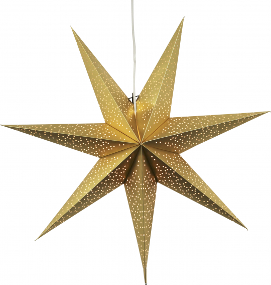 Julstjärna 'Dot' 70cm - Guld