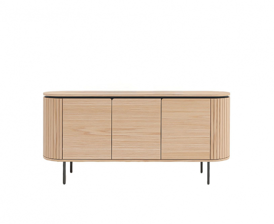 Sideboard 'Fjällbacka' - Natur/Svart