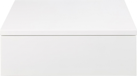 Sängbord 'Falun' 37 cm - Vit