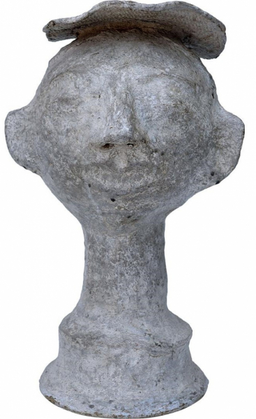 Skulptur 'Sharam' - Ansikte man