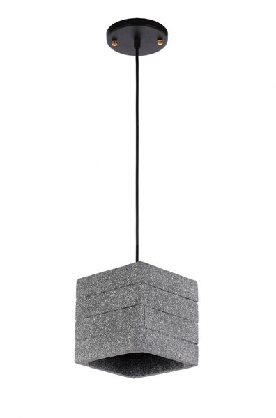 Taklampa 'Stone Cube' - Cement