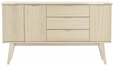 Sideboard 'Filippa' 150x85cm - Ek/Vitpigmenterad