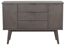 Sideboard 'Filippa' 122x85cm - Mörk ek