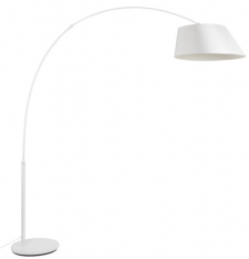 Golvlampa 'Arc' - Vit