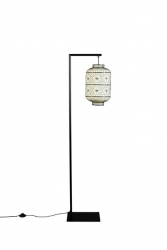 Golvlampa 'Ming' 25x32 - Vit