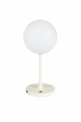 Uppladdningsbar lampa 'Hub' - Beige