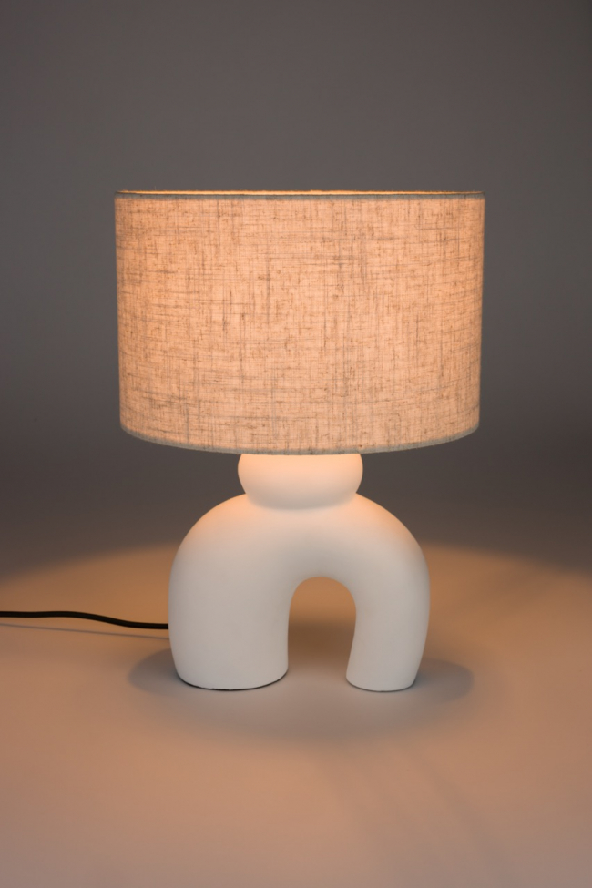 Bordslampa 'Bibi' - Beige