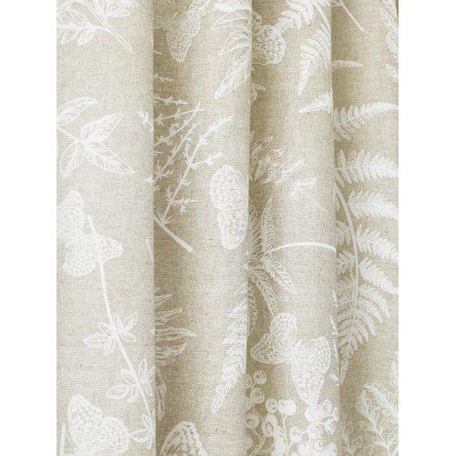 Gardin 'Fern' 2-pack 135x290 - Beige