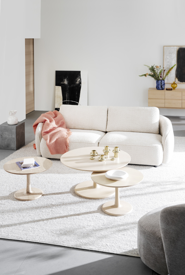 Soffa 3 sits 'Norris' - Ljusbeige