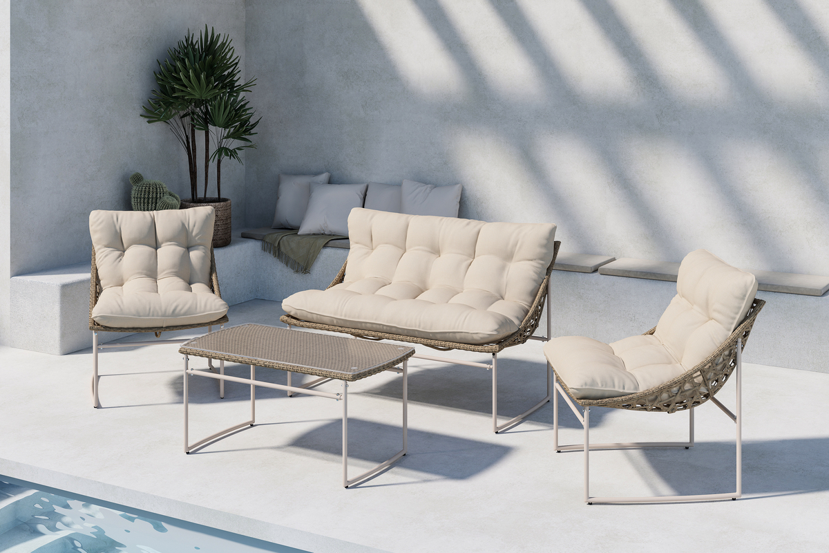 Loungeset 'Calador' - Beige