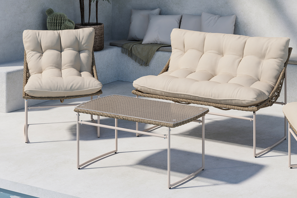 Loungeset 'Calador' - Beige