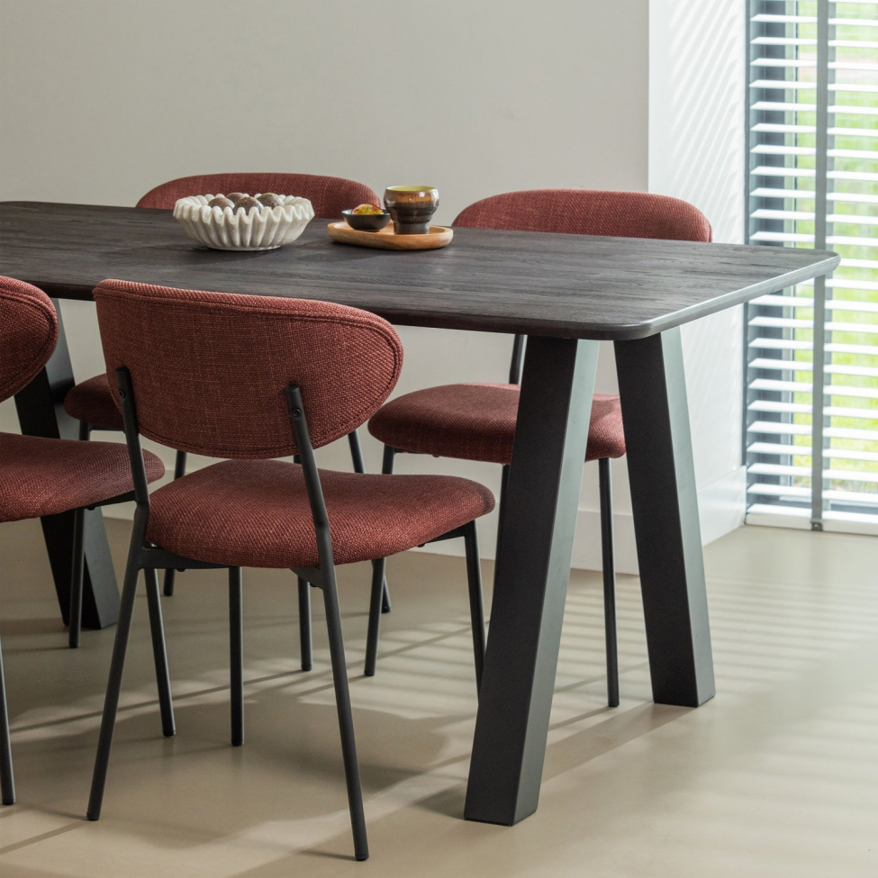 Matbord ‘Tablo’ 160x90cm - Mörkbrun