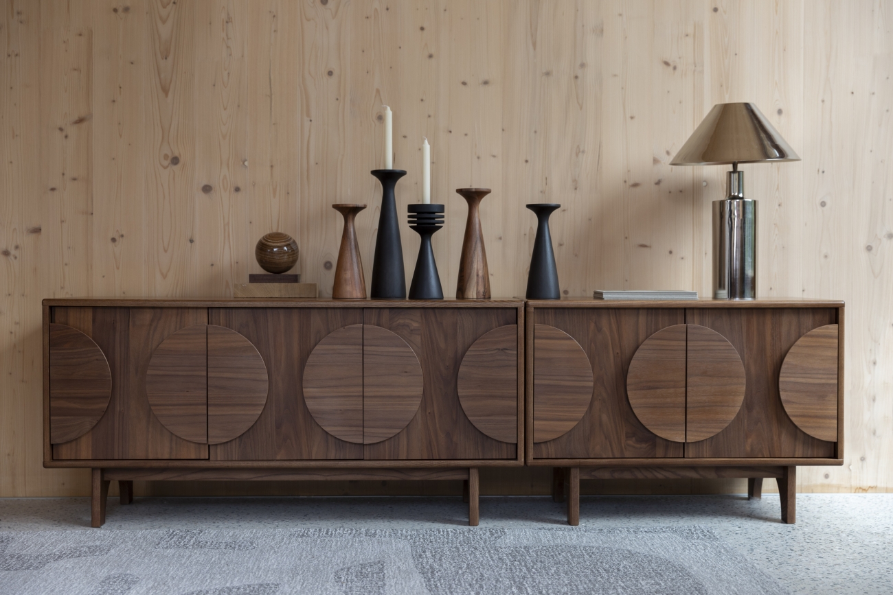 Sideboard 'Groove' - Brun