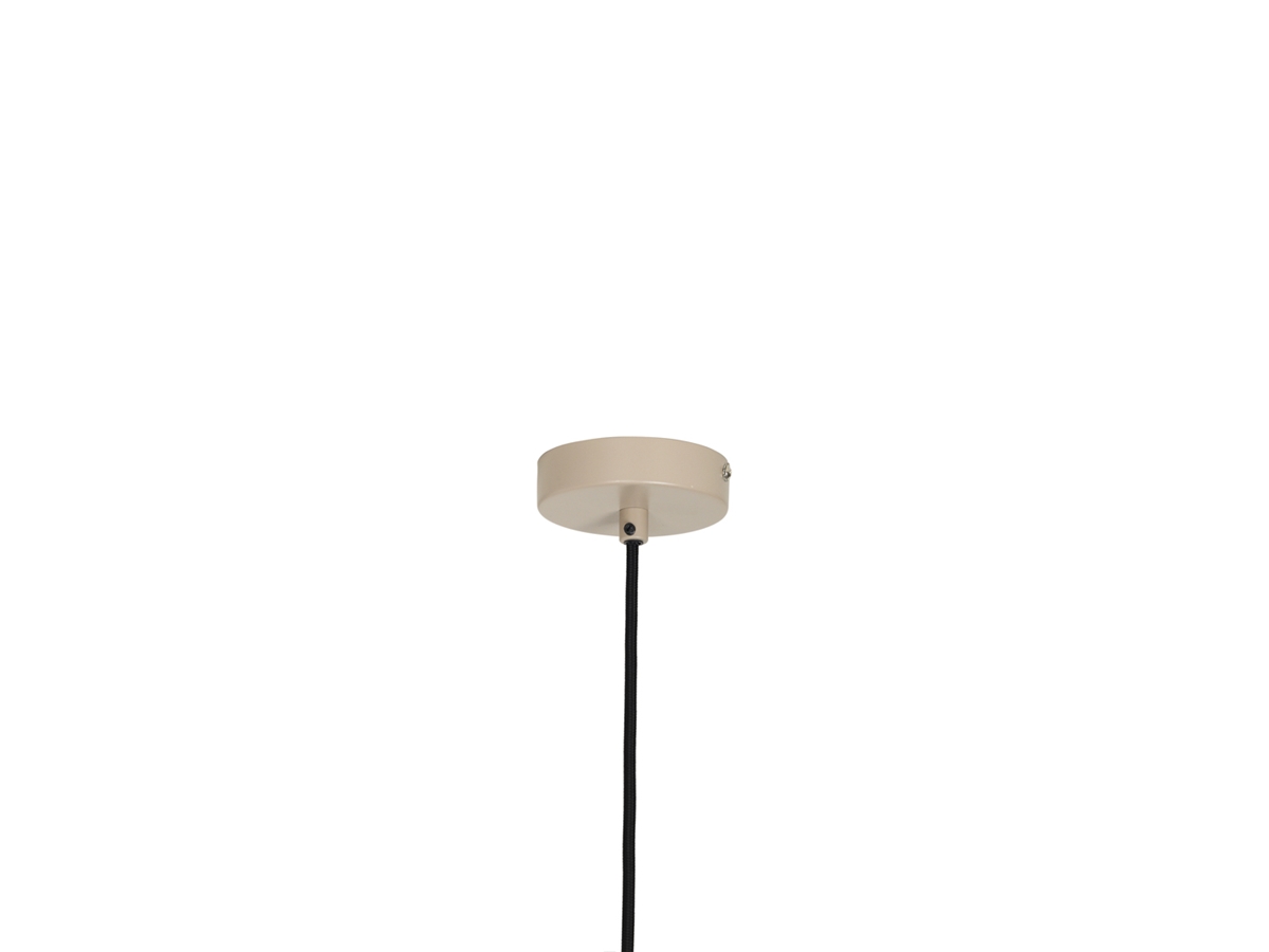 Taklampa 'Lolly' 42cm - Beige/Vit