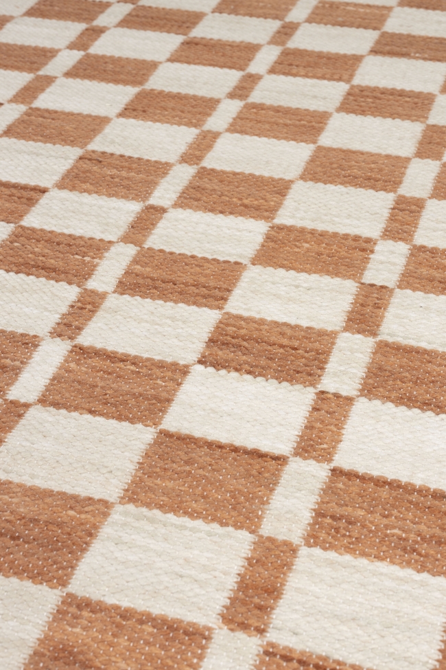 Matta 'Checker' 160x230cm - Beige