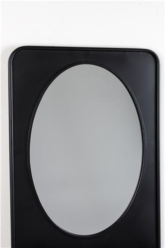 Spegel 'Pascal' L - Svart