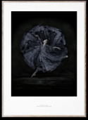 Poster \'Essence of Ballet 06\' 50x70 - Svart/Vit
