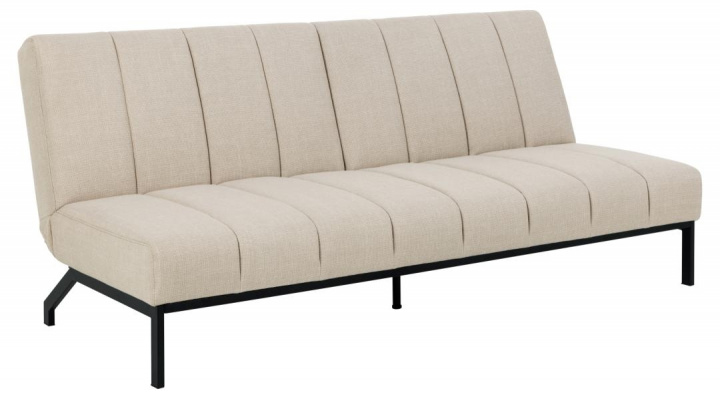 Bäddsoffa \'Caix\' - Beige/Svart i gruppen Möbler / Soffor / Bäddsoffor hos Reforma (102827)