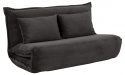 Bäddsoffa \'Halle\' 150cm - Svart