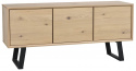 Sideboard \'Melville\' 160x75cm - Vitpigmenterad Ek